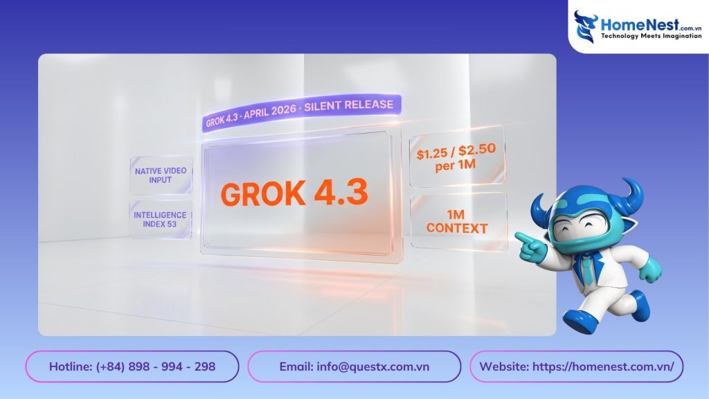 Mô hình AI Grok 4.3