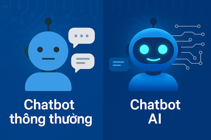 Sự khác biệt giữa Chatbot AI và Chatbot thông thường Sự khác biệt giữa Chatbot AI và Chatbot thông thường
