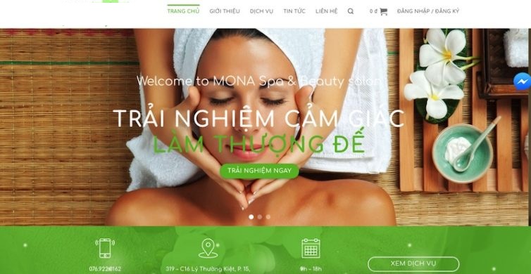 Lợi ích của việc thiết kế website cho Spa và Thẩm mỹ viện