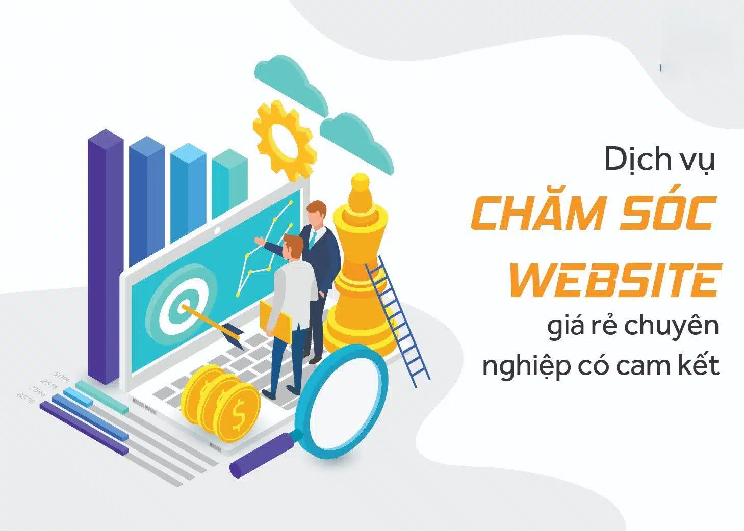Dịch vụ chăm sóc Website chuyên nghiệp với mức giá hợp lý và cam kết chất lượng