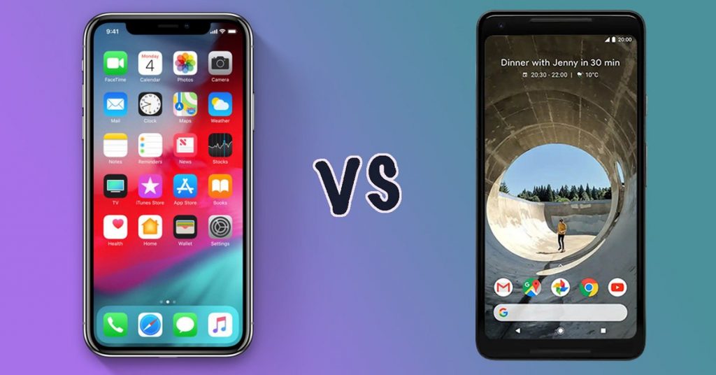 Thiết kế bố cục UI/UX giữa IOS và Android