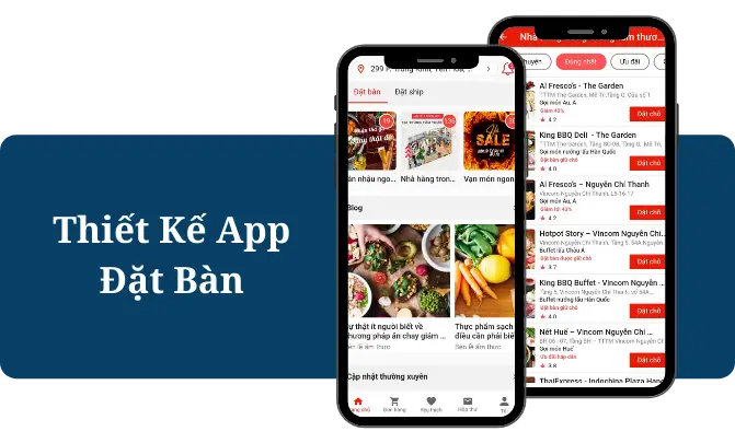 Thiết Kế App Đặt Bàn Thiết Kế App Đặt Bàn