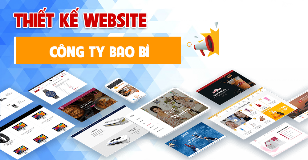 Thiết Kế Website Bao Bì Thiết Kế Website Bao Bì