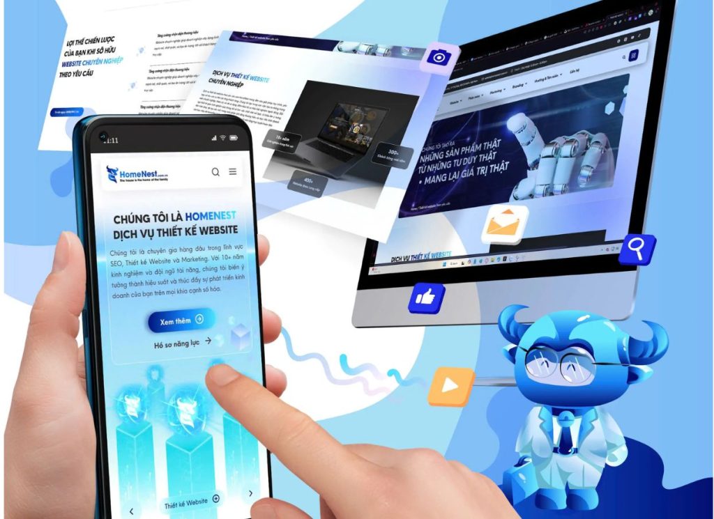 Vì sao nên chọn HomeNest là đơn vị thiết kế website bán hàng tại TP.HCM?