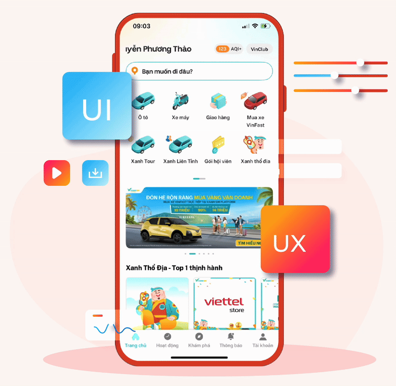 Thiết Kế Giao Diện (UI/UX)