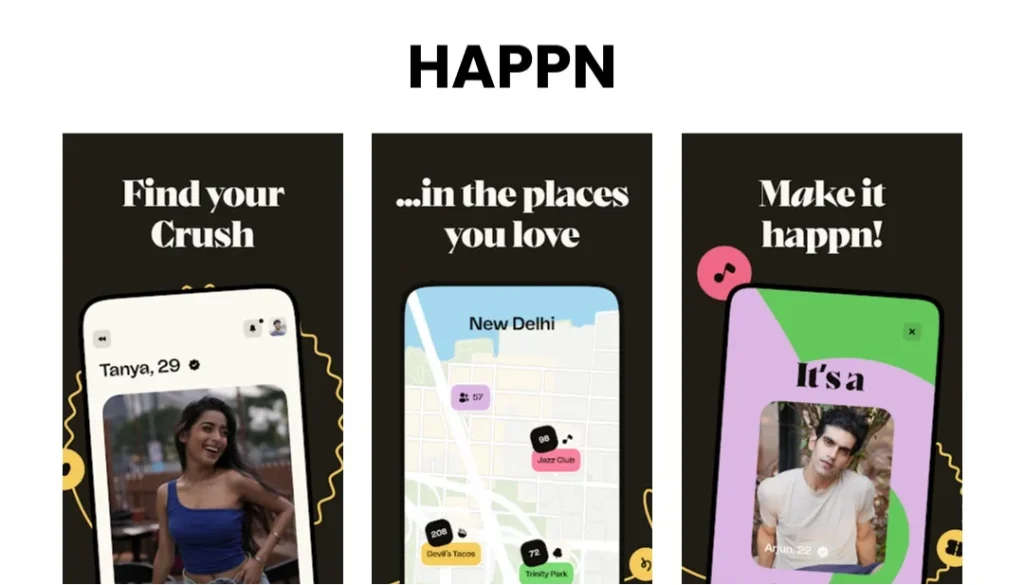 Happn – Gặp lại người bạn từng lướt qua