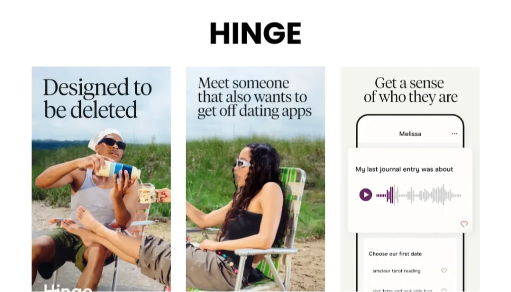 Hinge – Ứng dụng được thiết kế để… xóa