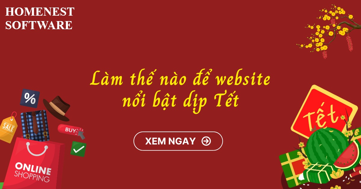 thiết kế wesbite tết