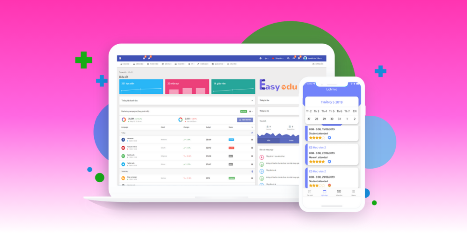 Hệ thống quản lý trường học nội trú – Easy Edu