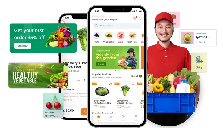Xu Hướng Nổi Bật Của Ngành Giao Hàng Tạp Hóa Trực Tuyến