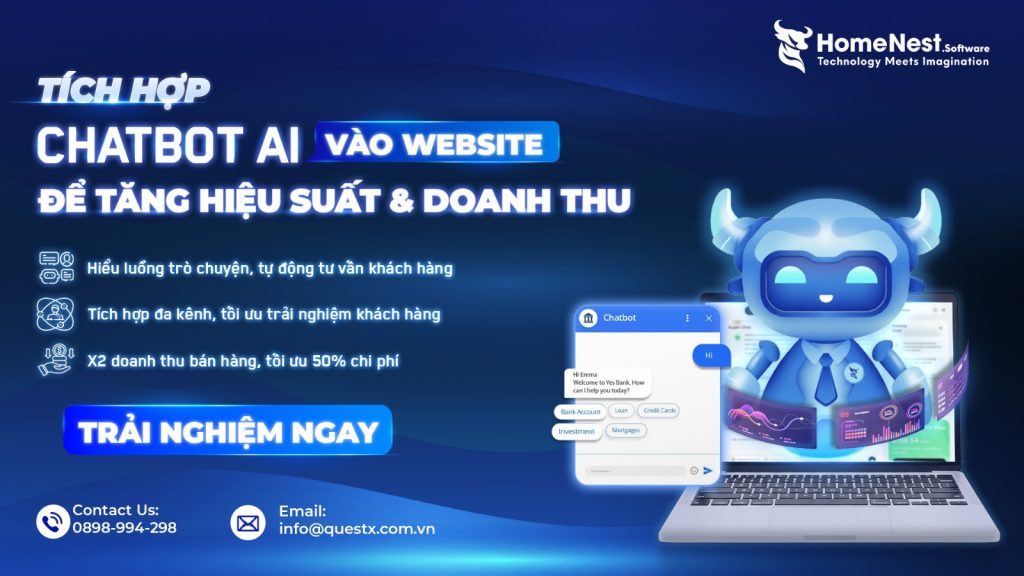 Tích hợp Chatbot AI vào website