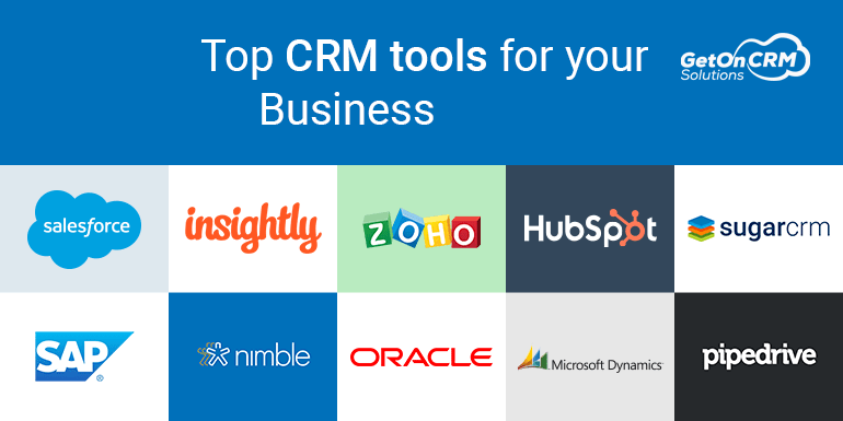 Các loại công cụ phần mềm CRM phổ biến