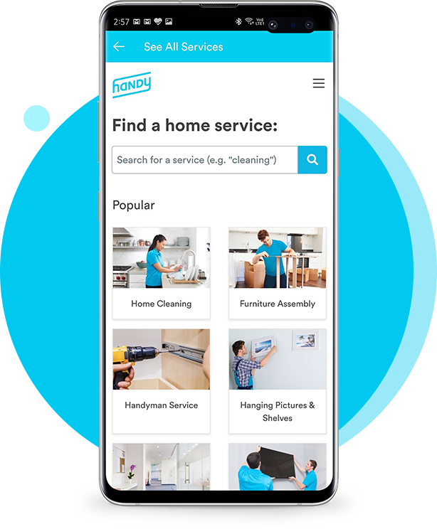 App dịch vụ dọn dẹp như Handy hoạt động như thế nào?