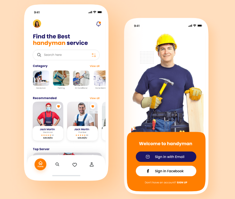 Các tính năng quan trọng cần có trong ứng dụng dịch vụ tại nhà