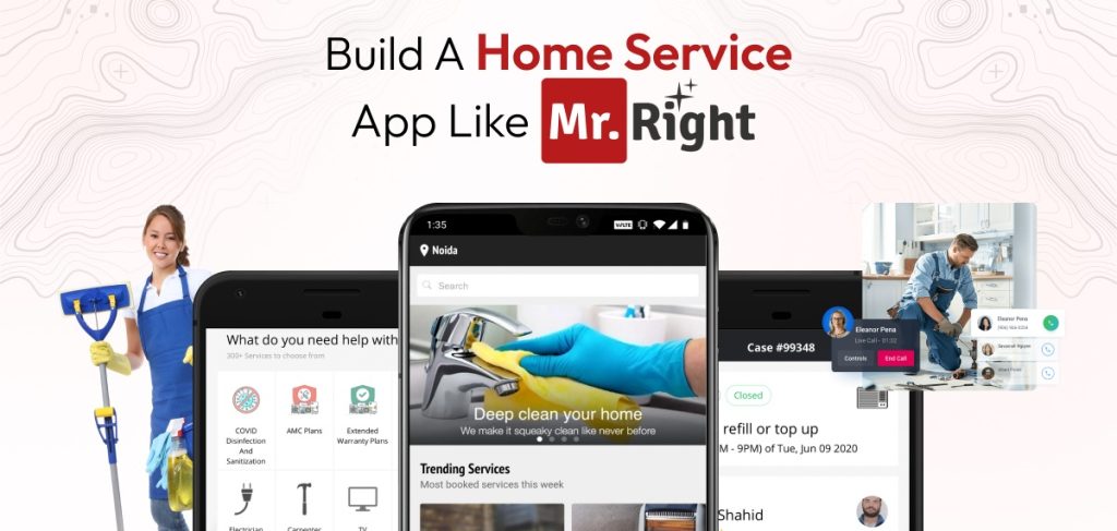 Cách Thiết Kế App Dịch Vụ Gia Đình Như Mr. Right