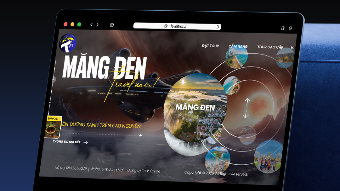 Dự án website Leveltrip Dự án website Leveltrip