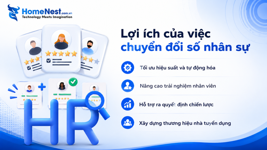 Chuyển Đổi Số Trong Quản Trị Nhân Sự (Digital HR) Là Gì