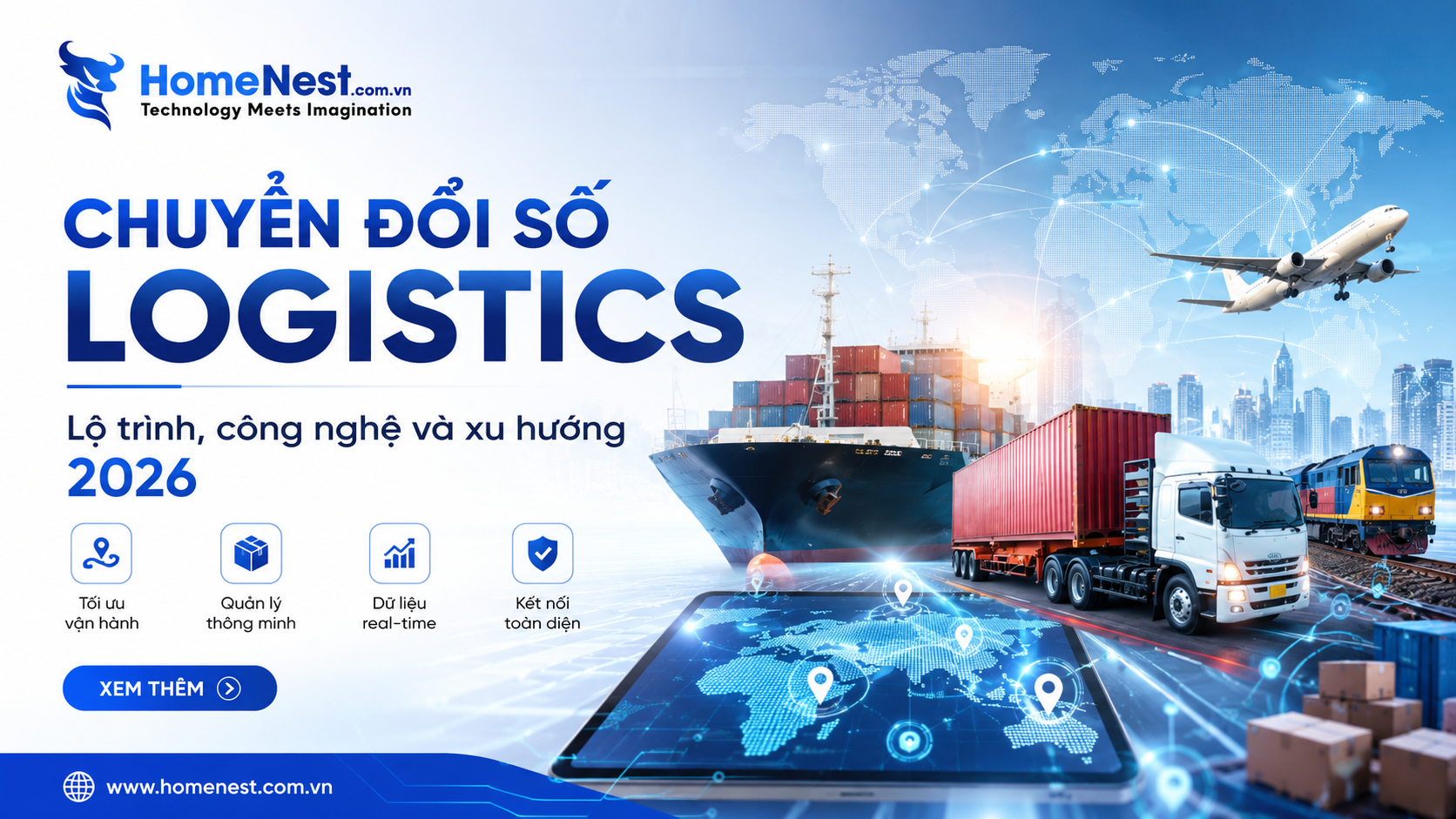 Chuyển Đổi Số Logistics: Chiến Lược, Công Nghệ Và Xu Hướng Dẫn Đầu