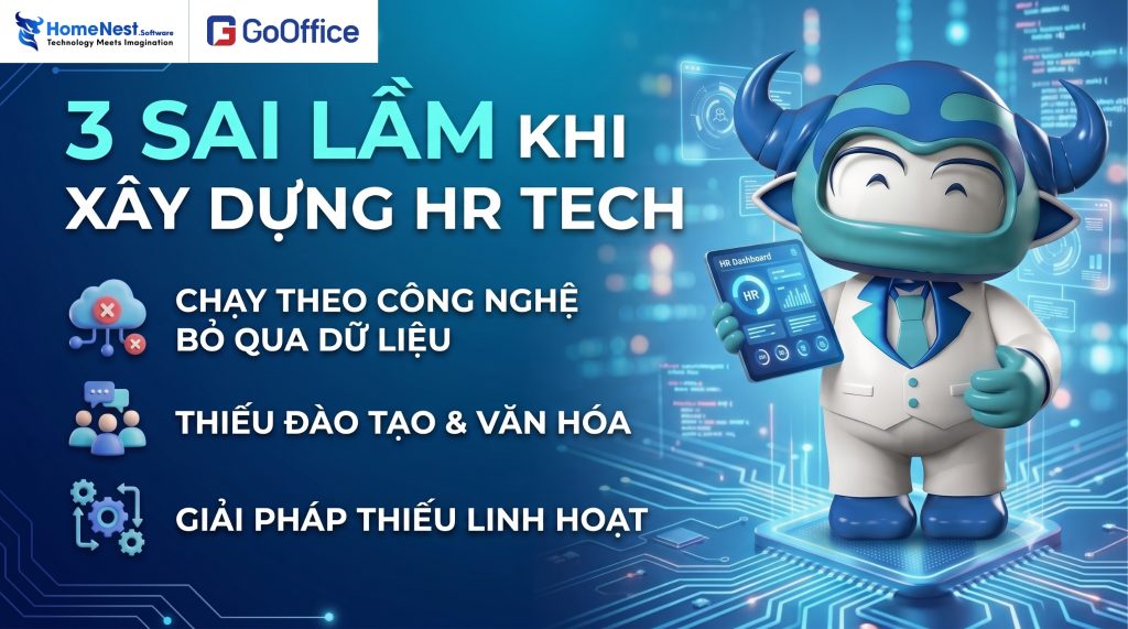 3 sai lầm khi xây dựng HR TECH