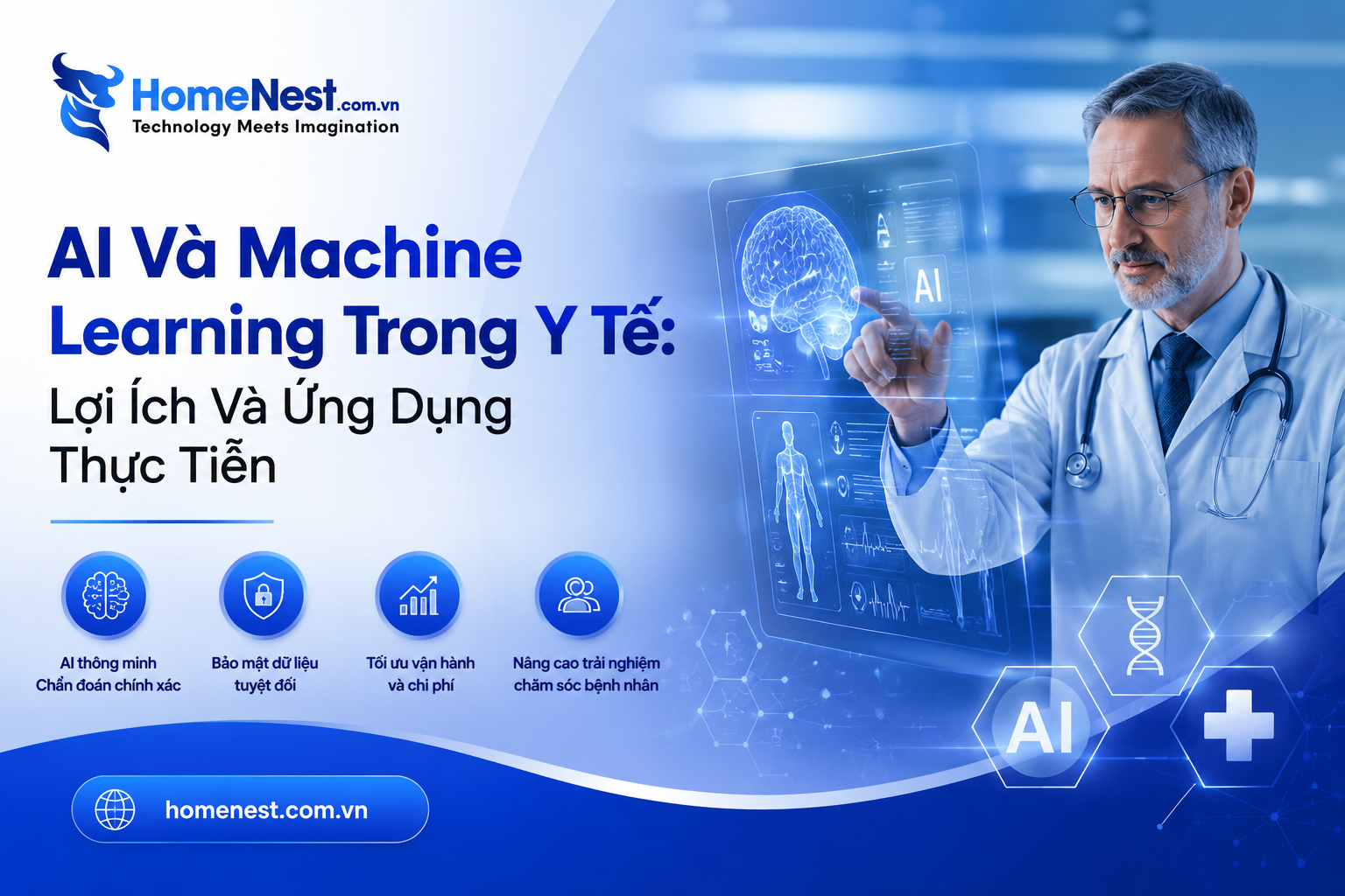 AI Và Machine Learning Trong Y Tế: Lợi Ích Và Ứng Dụng Thực Tiễn AI Và Machine Learning Trong Y Tế: Lợi Ích Và Ứng Dụng Thực Tiễn