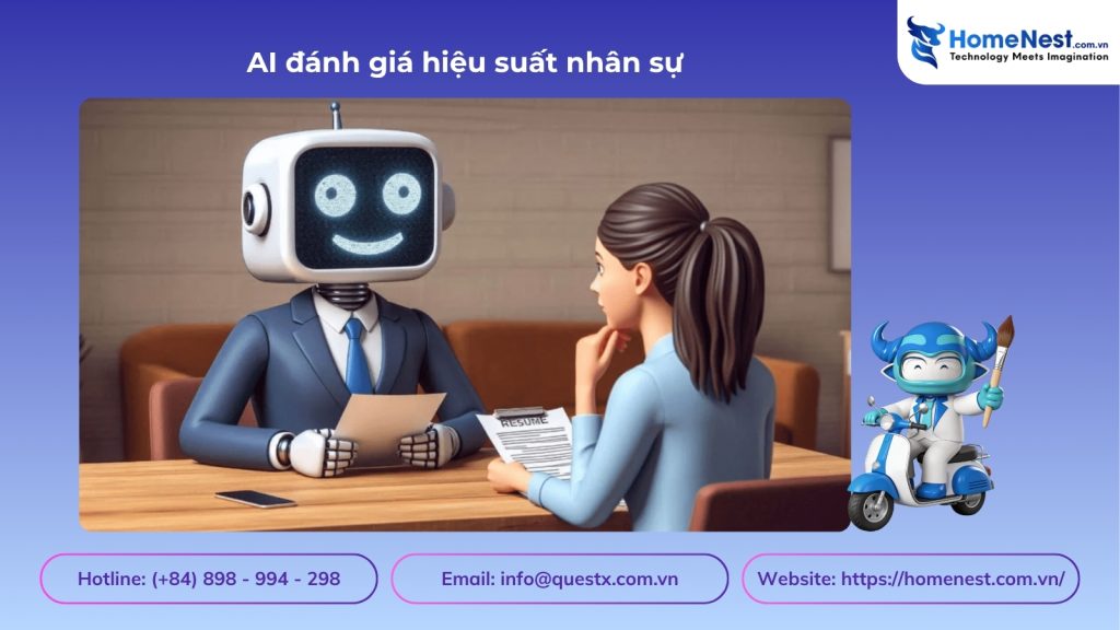 AI đánh giá hiệu suất nhân sự