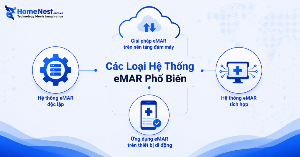 Các Loại Hệ Thống eMAR Phổ Biến