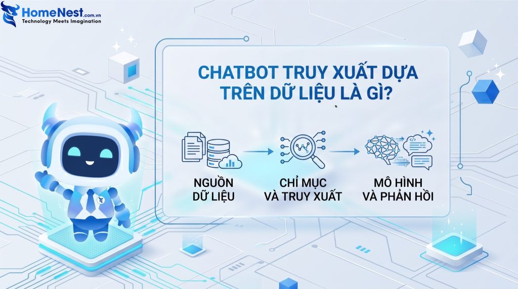 Chatbot truy xuất dựa trên dữ liệu