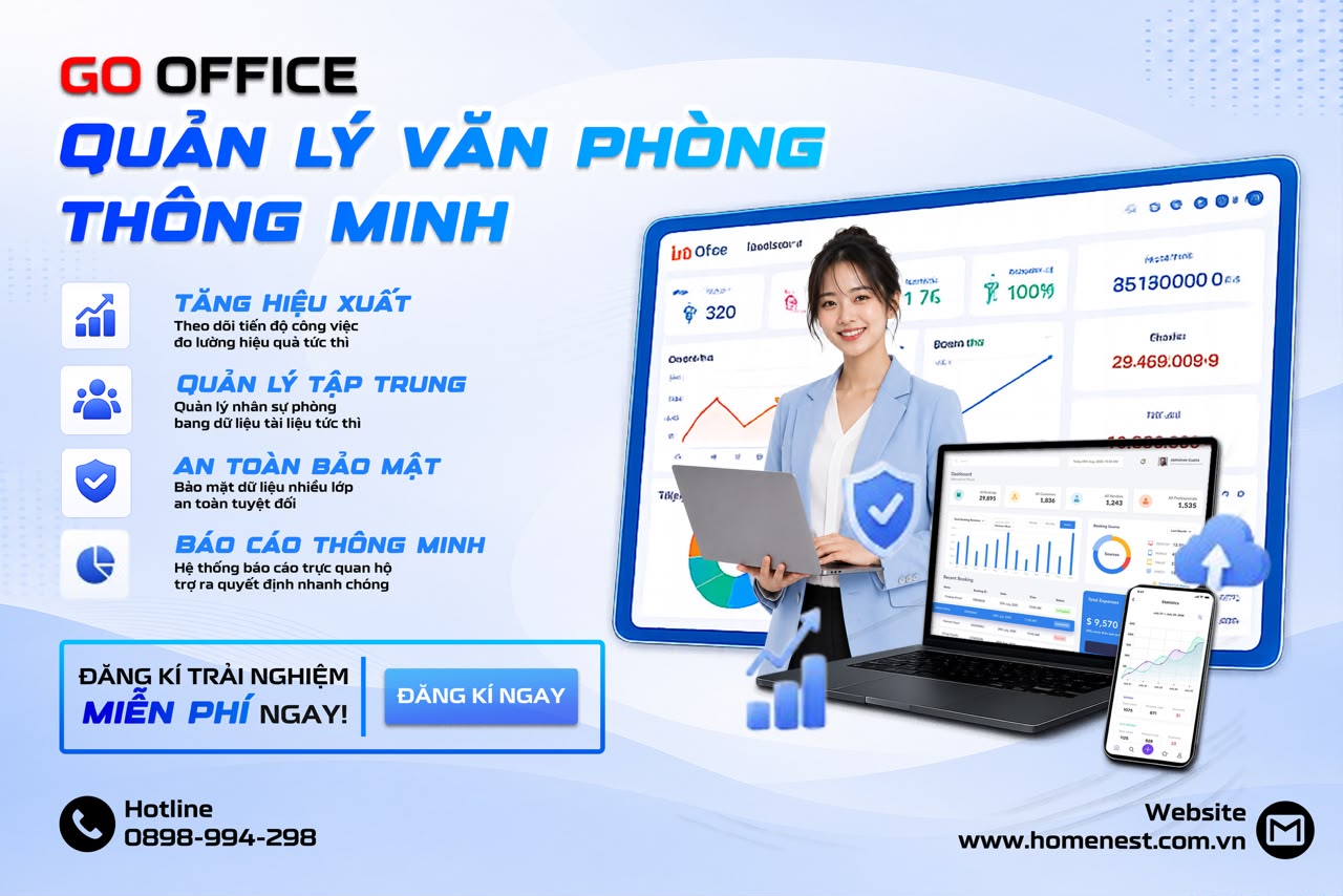 Giới thiệu phần mềm quản lý doanh nghiệp Go Office