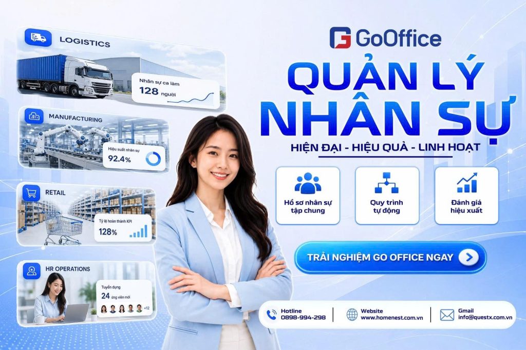 Go HR - Phần mềm quản trị nhân sự thông minh