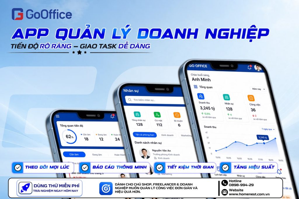 Go Office - Ứng dụng quản lý cho doanh nghiệp