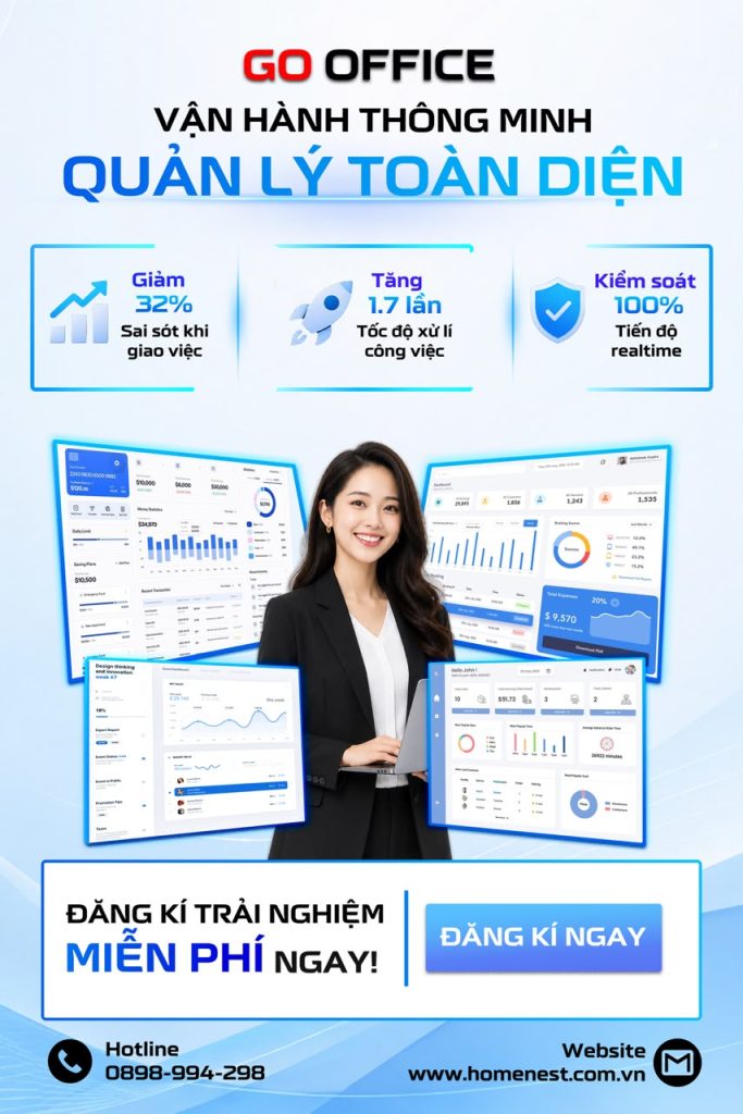 Go Office quản lý thông minh cho doanh nghiệp