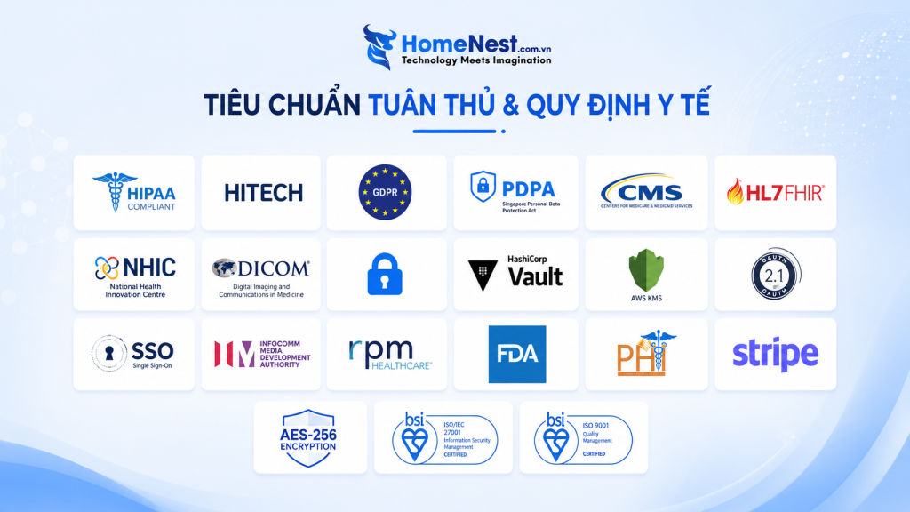 Tuân Thủ Quy Định, Bảo Mật Và Quyền Riêng Tư Trong Phát Triển EHR