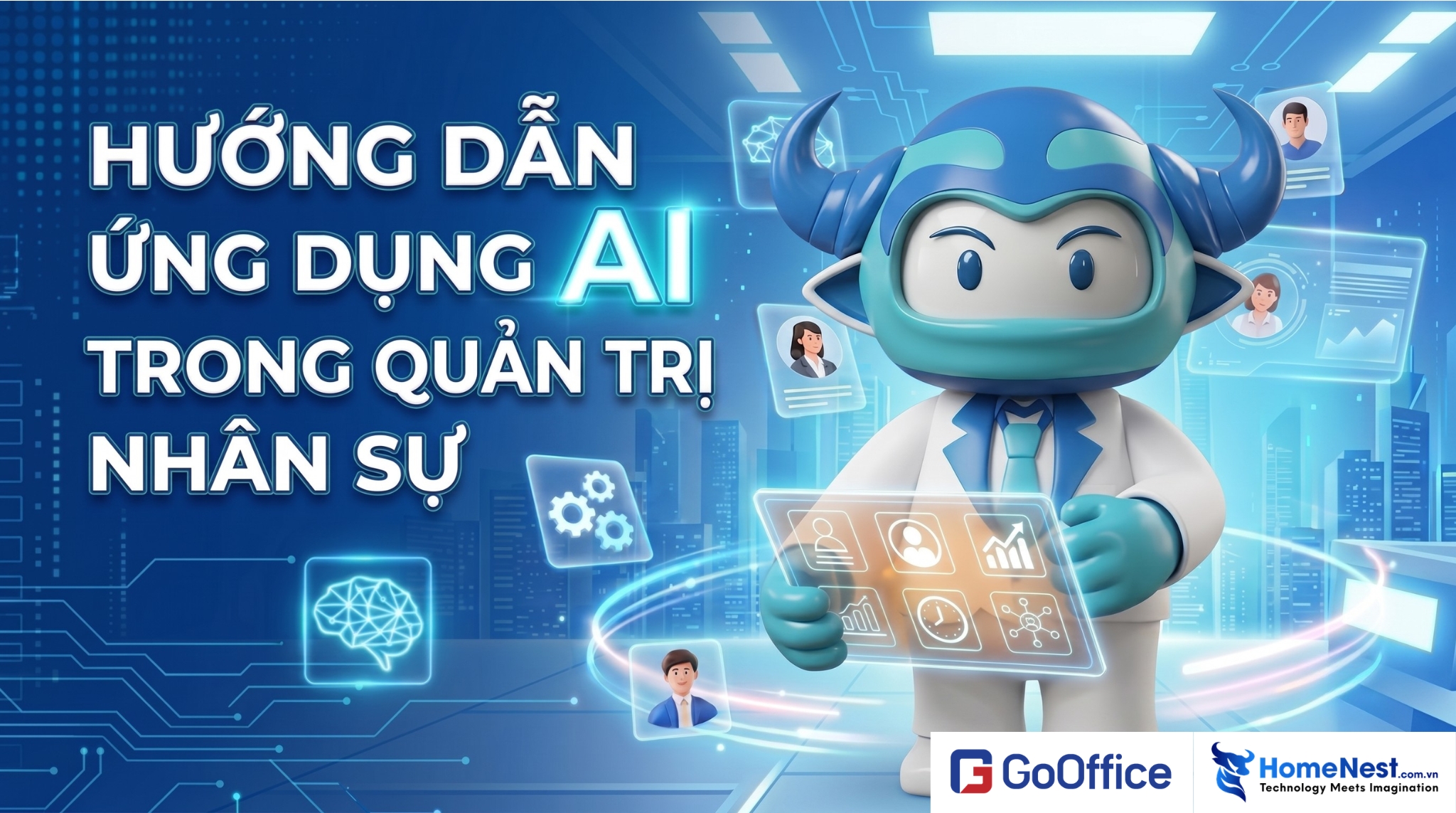 Hướng dẫn ứng dụng AI trong quản trị nhân sự
