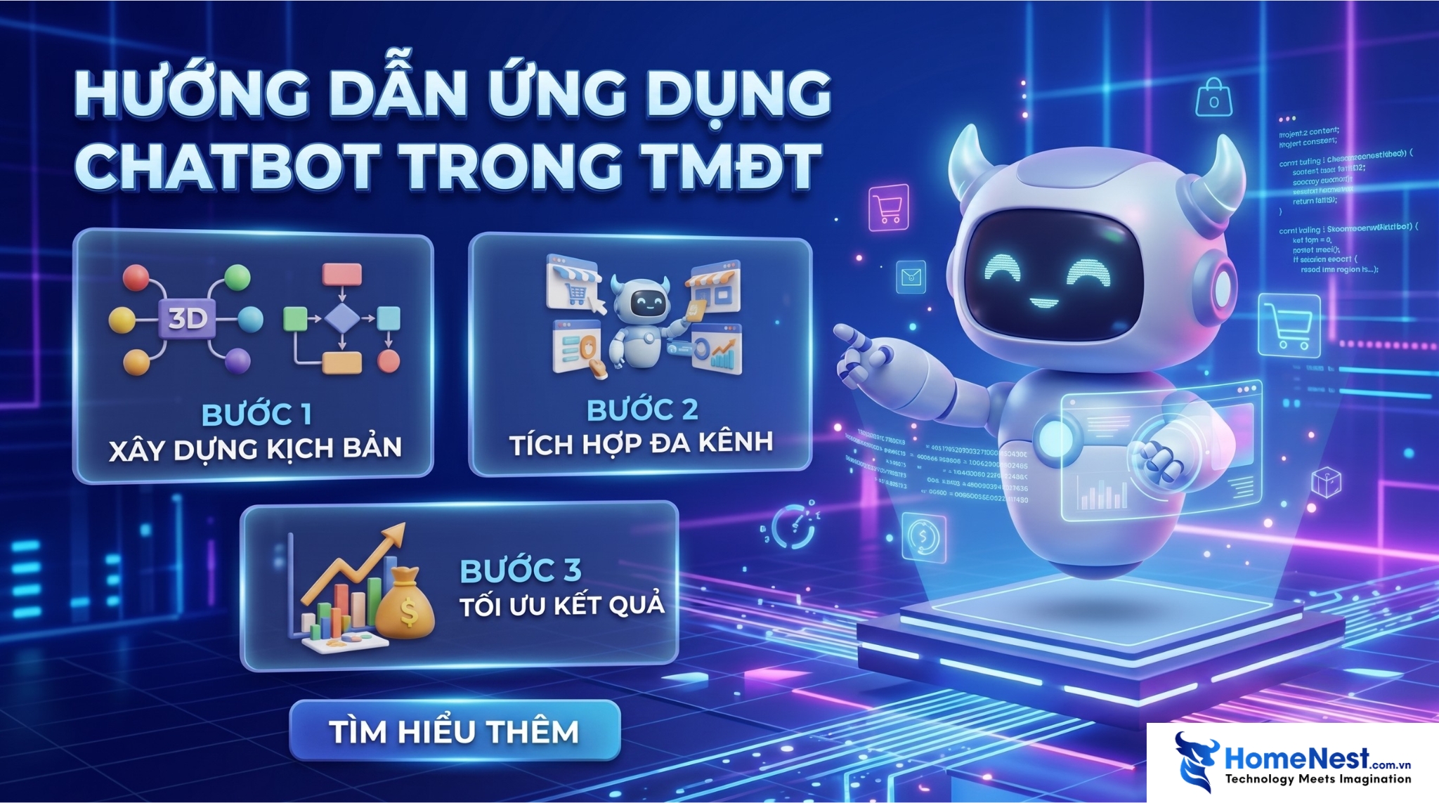 Hướng dẫn ứng dụng Chatbot trong thương mại điện tử