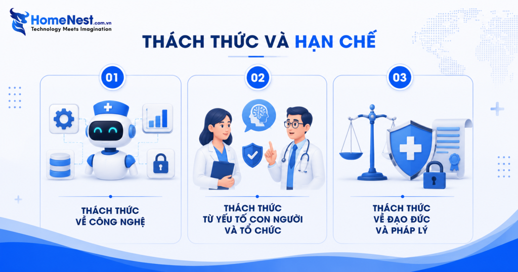 Những Thách Thức Và Hạn Chế Của AI Automation Trong Y Tế