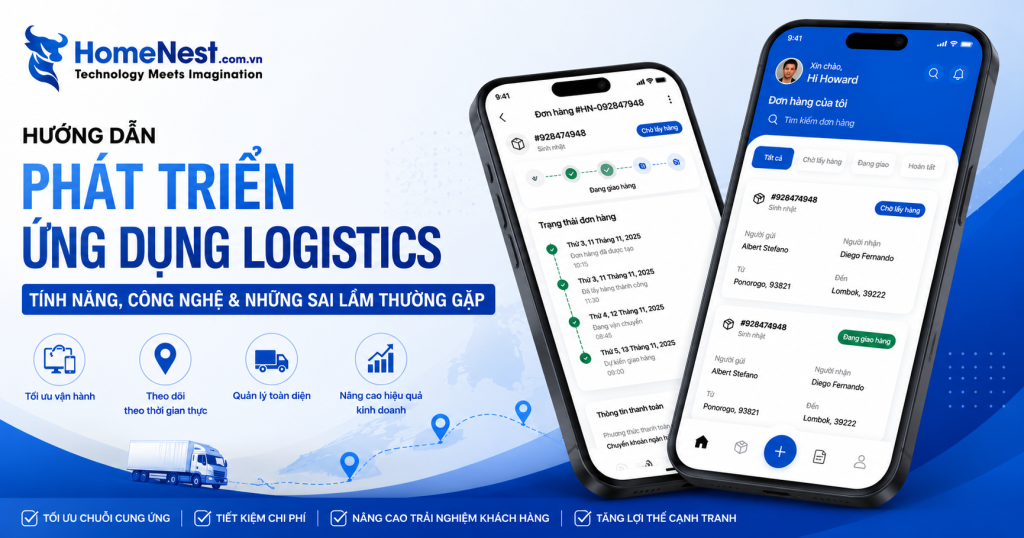Phát Triển App Logistics
