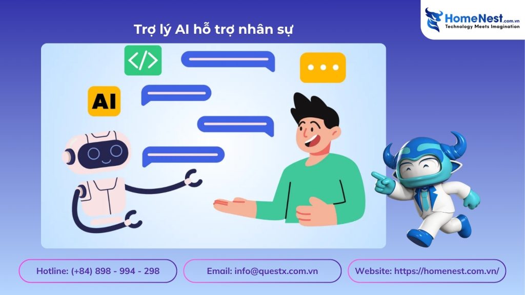 Trợ lý AI hỗ trợ nhân sự