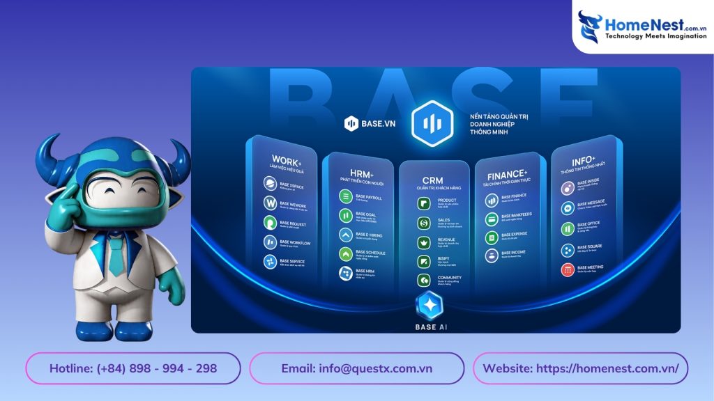 Ứng dụng BASE HRM+
