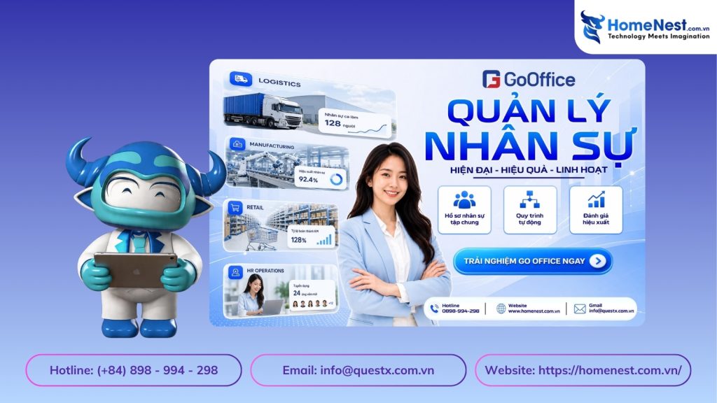 Ứng dụng HRM Go Office