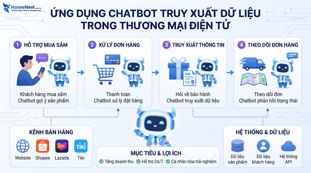 Ứng dụng chatbot trong thương mại điện tử