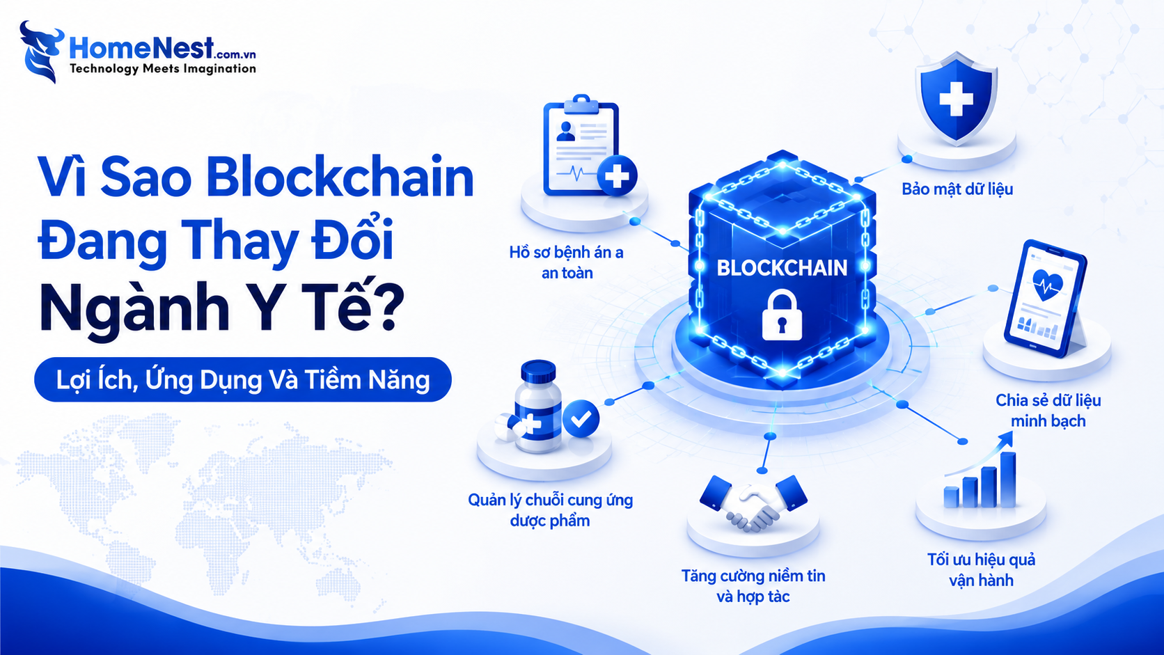 Vì Sao Blockchain Đang Thay Đổi Ngành Y Tế Lợi Ích, Ứng Dụng Và Tiềm Năng
