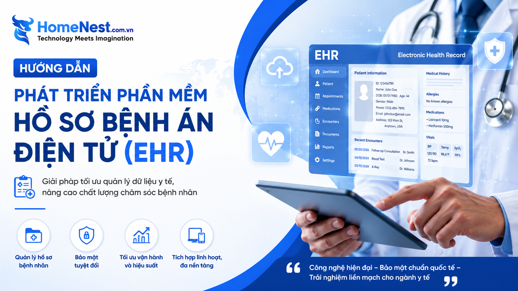 phần mềm hồ sơ bệnh án điện tử EHR